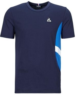 Le Coq Sportif T Shirt Saison 1 Tee Ss N°1 M - Blue