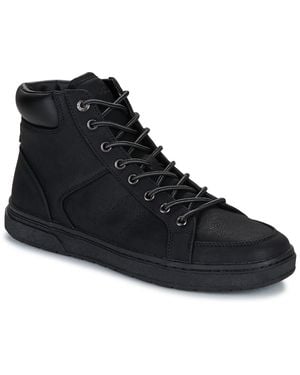 Levi's Shoes (high-top Trainers) Piper Mid - Black