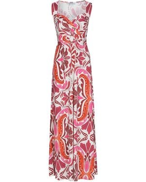 Morgan Long Dress Ranna - Red