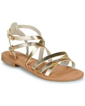 Les Petites Bombes Sandals Fiken - Metallic