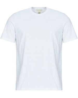 Calvin Klein T Shirt Ss Classic Monogram Tee - White