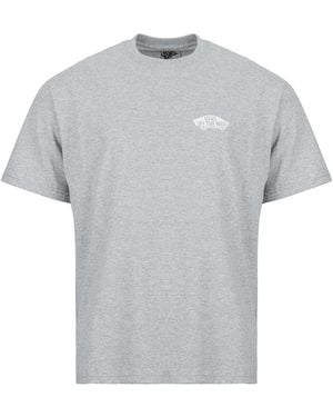 Vans T Shirt Double Standard Ss Tee - Grey