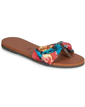 Havaianas You Saint Tropez Flip Flops / Sandals (shoes) - Orange