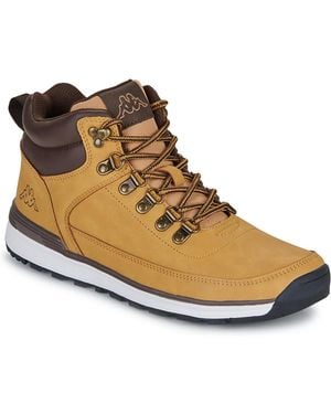Kappa Shoes (high-top Trainers) Logo Monsi Mid - Brown