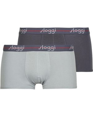 Sloggi Boxer Shorts Start Hipster Pack De 2 - Grey