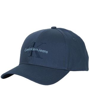 Calvin Klein Cap Monogram Cap - Blue