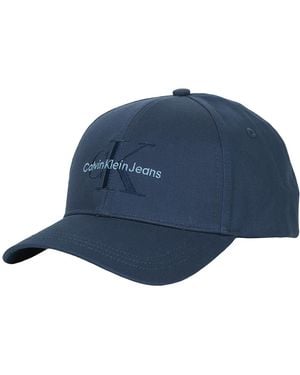 Calvin Klein Cap Monogram Cap - Blue