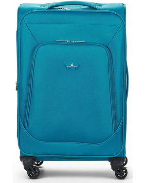 David Jones Soft Suitcase - Blue