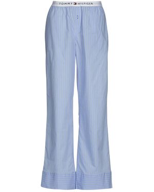 Tommy Hilfiger Sleepsuits Stripe Poplin Trousers (ext.sizes) - Blue