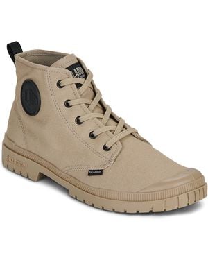 Palladium Shoes (high-top Trainers) Pampa Sp20 Hi Cvs - Natural