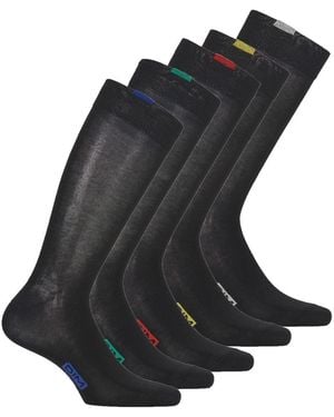 DIM Sports Socks Eco Pack X5 - Black