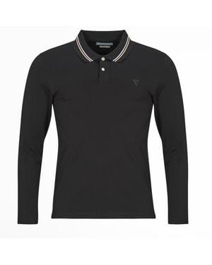 Guess Polo Shirt Oliver Ls Polo - Black