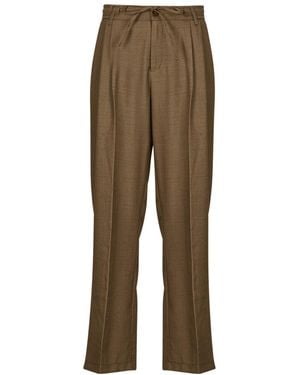 ONLY Formal Trousers Onlhelena Life Mel Hw Stri Wide Pant Tlr - Natural