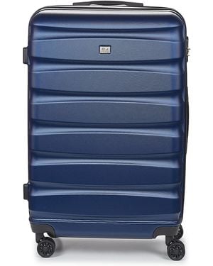 David Jones Hard Suitcase Chauvettini 95l Large - Blue
