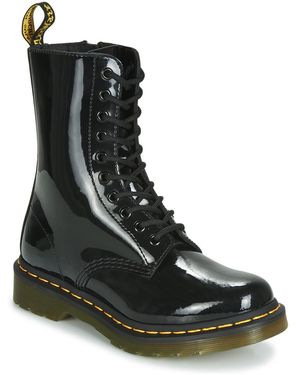 Dr. Martens 1460 Smooth Leather Lace Up Boots Lace-Up Boots Uk 6 (Us 7 - Black