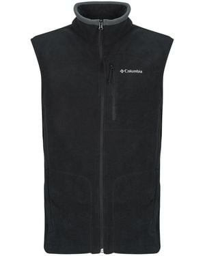 Columbia Fleece Jacket Fast Trek Fleece Vest - Black