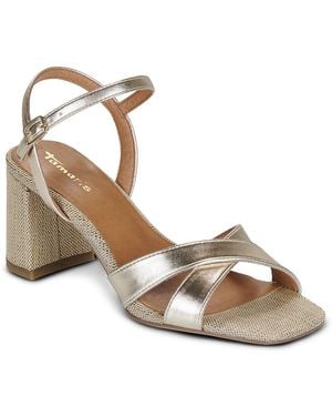 Tamaris Heeled Sandals 28320 - Metallic