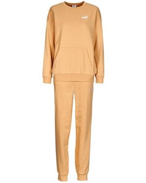 PUMA Tracksuits Relaxed Sweat Suit - Natural