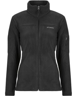 Columbia Fleece Jacket Fast Trek Ii Jacket - Black