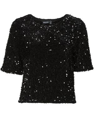 Pieces Blouse Pckam - Black
