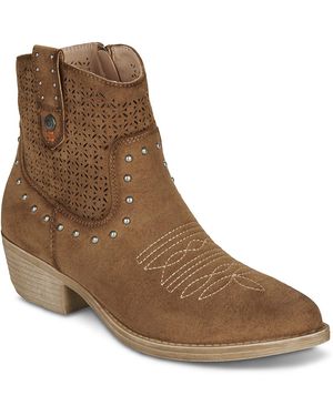 Refresh Low Ankle Boots 175042 - Brown