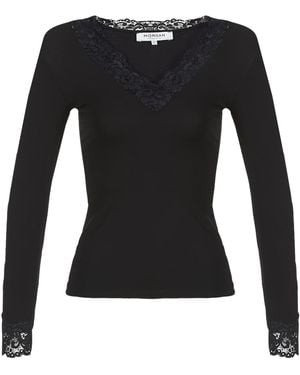 Morgan Long Sleeve T-shirt Tracy - Black
