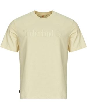 Timberland T Shirt Hampthon Short-sleeve Tee - Yellow