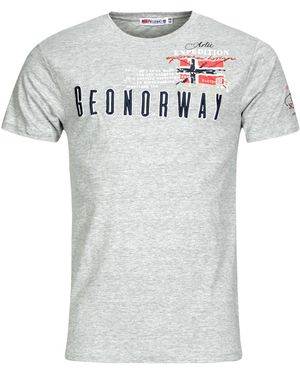 GEOGRAPHICAL NORWAY T Shirt Jason - White