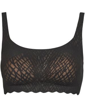 Sloggi Sports Bras Zero Feel Bliss Top - Black