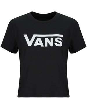 Vans T Shirt Flying V Crew Ss Tee - Black