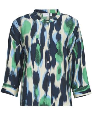 Vila Blouse Virano - Blue