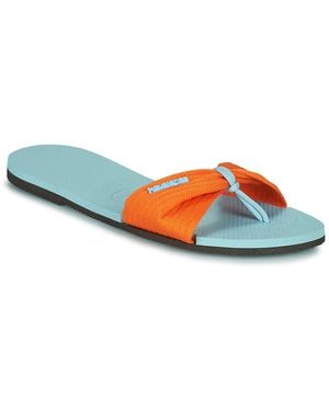 Havaianas You St Tropez Basic Mules / Casual Shoes - Blue