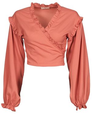 Moony Mood Pachery Blouse - Red