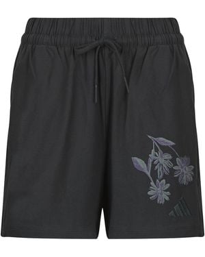 adidas Shorts Essentials 3-stripes Cotton Shorts - Black