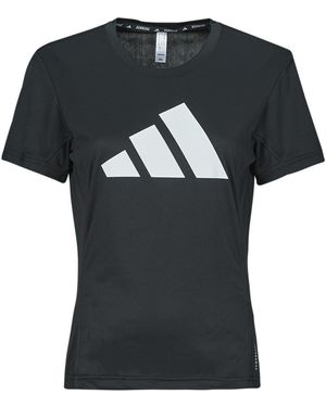 adidas T Shirt Run It Tee - Black