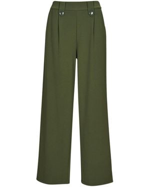 ONLY Wide Leg / Harem Trousers Onlsania Button Pant Jrs - Green