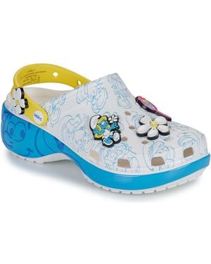 Crocs™ Clogs (shoes) Smurfs Platform Clog - Blue