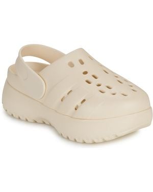 adidas Clogs (shoes) Adilette Clog Platform - Natural