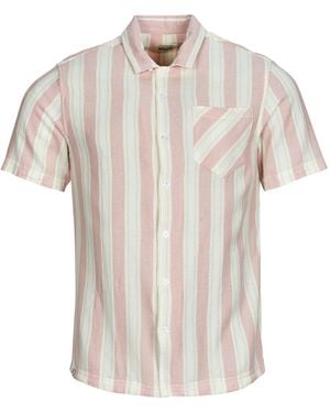 Deeluxe Short Sleeved Shirt Curries - White