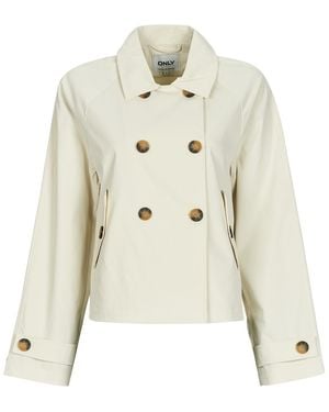 ONLY Trench Coat Onlapril Life Short - Natural