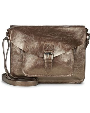 Nanucci Shoulder Bag 2301-marron-metal - Brown