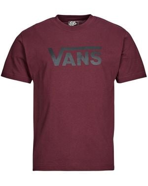 Vans T Shirt Classic Ss Tee - Purple