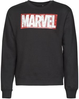 Yurban T Shirt Marvel Magazine Crew - Black