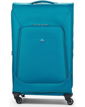 David Jones Soft Suitcase - Blue