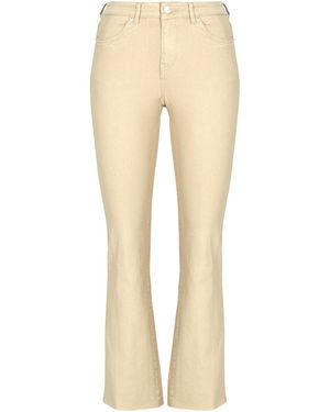 Vero Moda Straight Trousers Vmwild - Natural