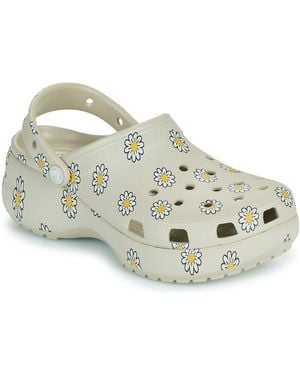 Crocs™ Clogs (shoes) Classic Platform Floral Clog - Metallic