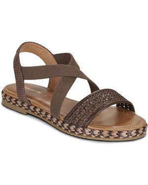 Tamaris Wedge Sandals 28110 - Brown