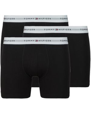 Tommy Hilfiger Boxer Shorts 3p Boxer Brief Wb - Black