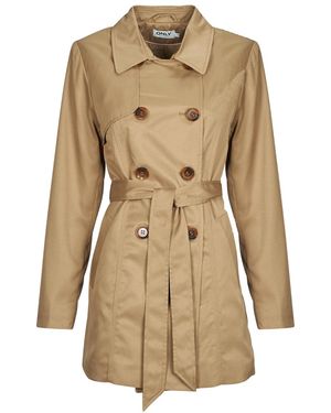 ONLY Trench Coat Onlvalerie - Natural