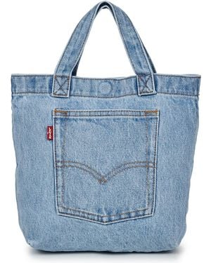 Levi's Handbags Mini Back Pochet Tote - Blue